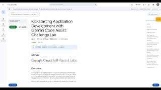 Qwiklabs | Kickstarting Application Development with Gemini Code Assist: Challenge Lab  [GSP527]