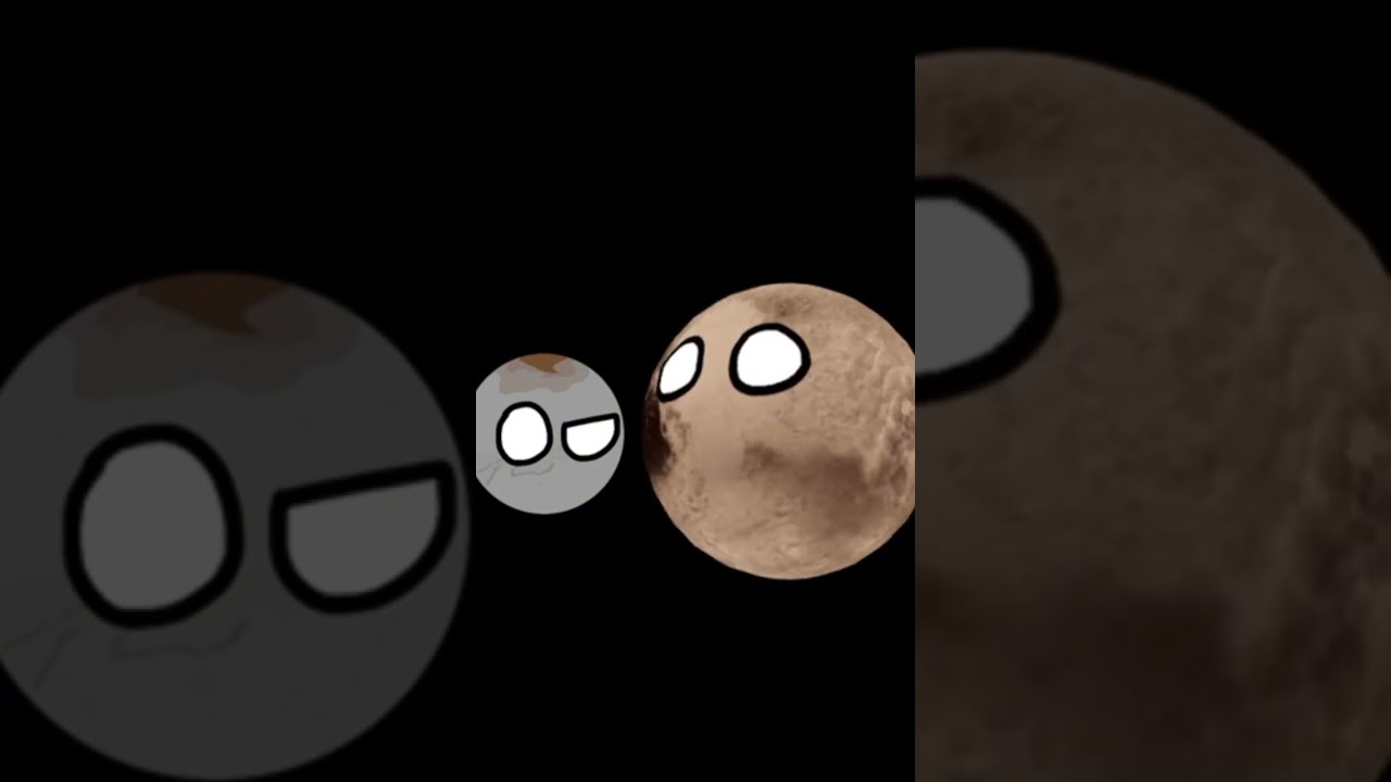 Pluto spinning to Charon 