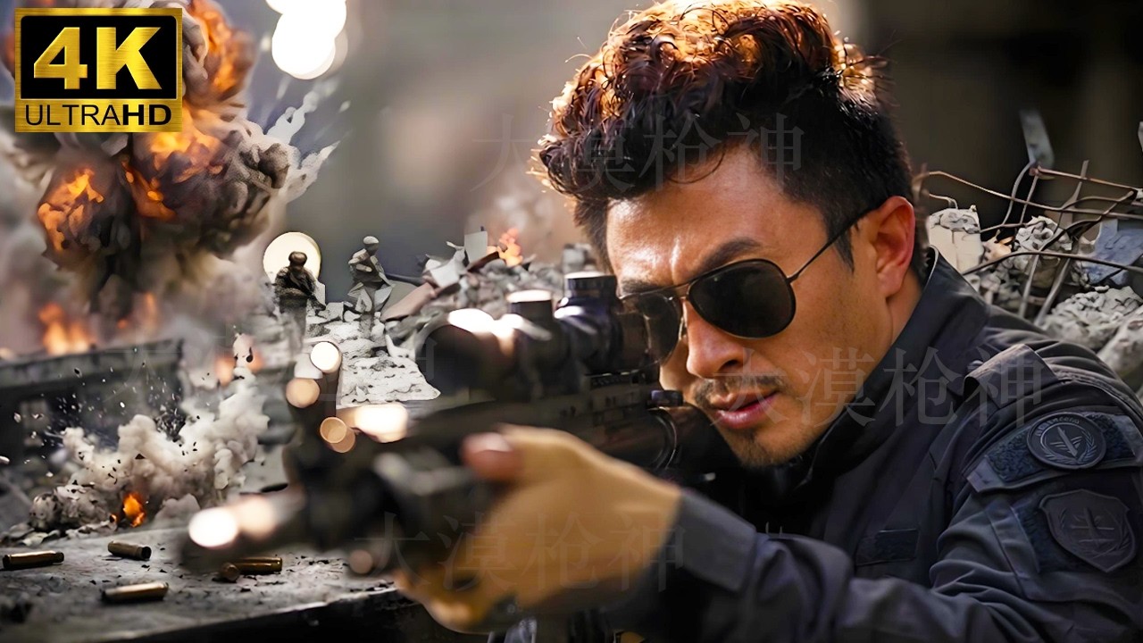 到底誰才是獵物？燕雙鷹孤身闖敵營，上演以一敵百全殲敵軍的神蹟！🔥⚔️#燕雙鷹 #以一敵百 #特工大戰 #大漠槍神 #抗戰神劇