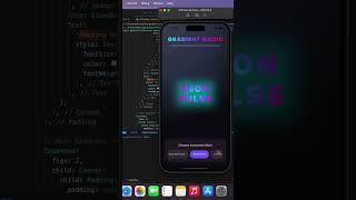 Moving Gradient Text Animation in #flutter
