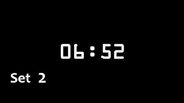 7 minute timer, beeps every interval