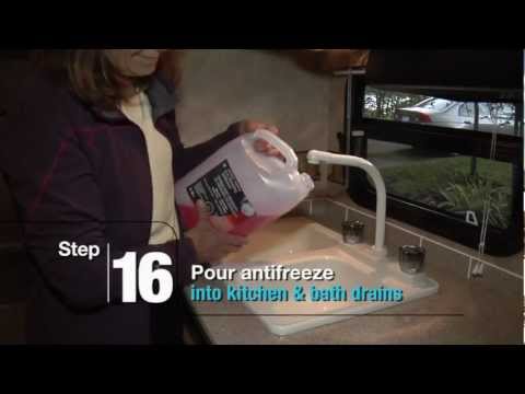 How To Winterize RV Travel Trailer Water System