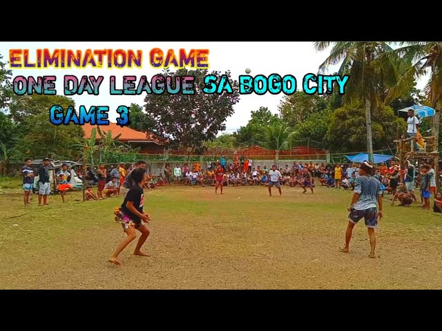 ONE DAY LEAGUE SA BOGO CITY // VOLLEYBALL DAYON DAYON// Game 3 //JEPLAY TV class=