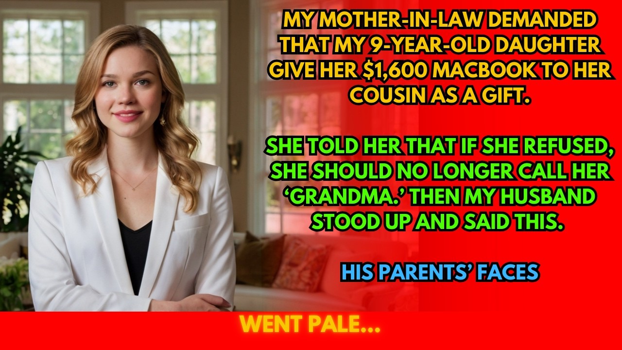 She Threatened My 9-Year-Old Over a $1,600 Gift — She Didn’t Expect Her Son’s Response