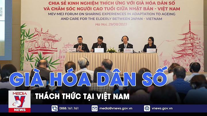 Già hóa dân số ở việt nam 2023