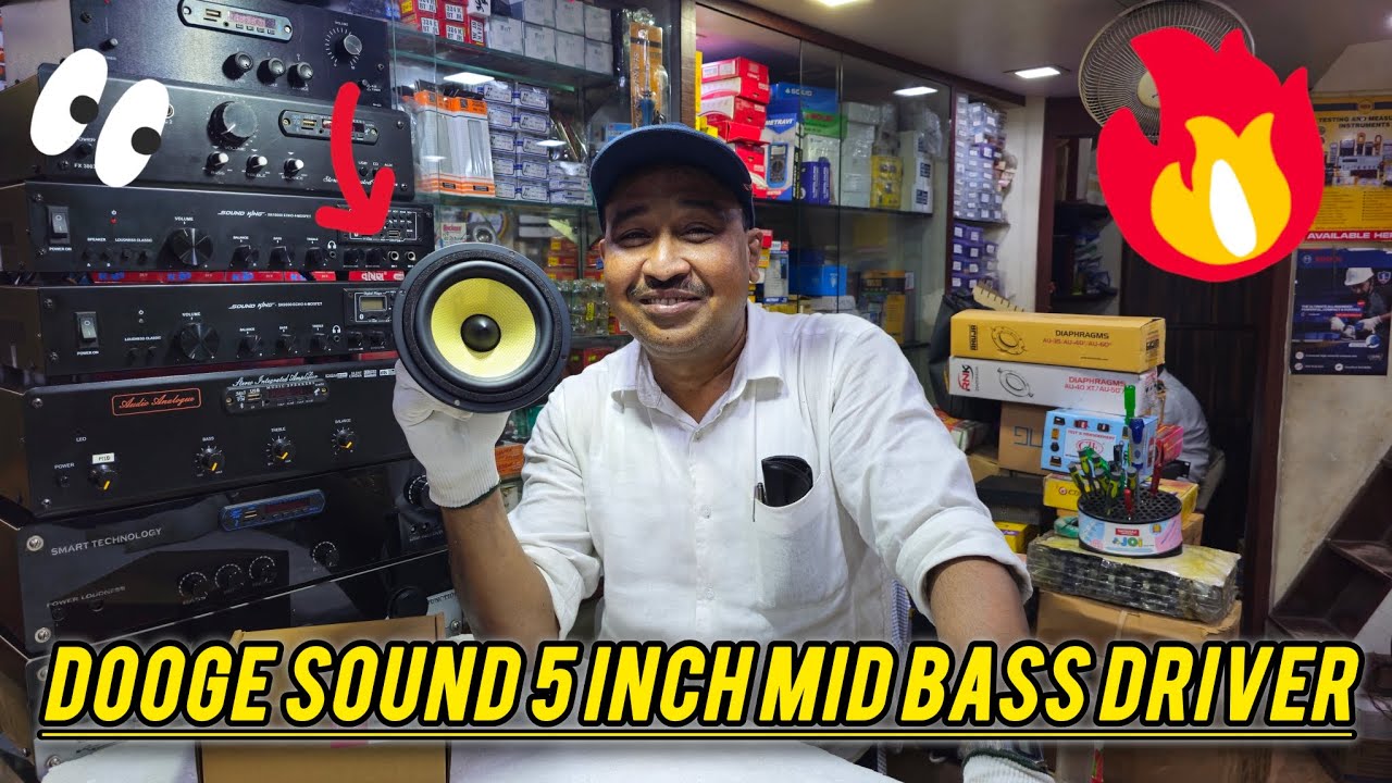 DOOGE SOUND 5 INCH MID DRIVER 🔊🎶 
