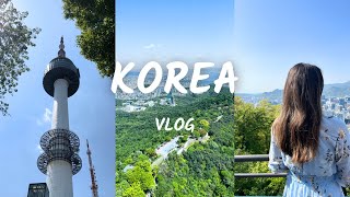 KOREA VLOG 🧸 Visiting the N Seoul Tower, Lotte World Adventure \& cafe hopping!