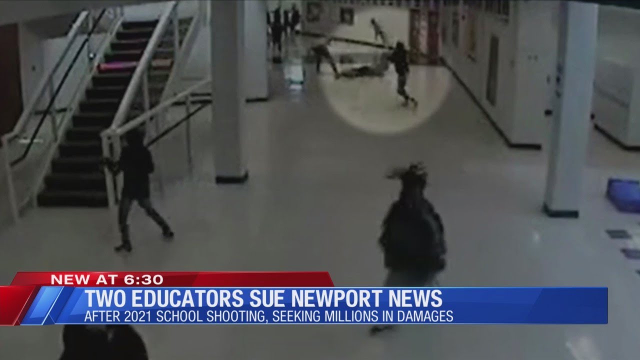 Two educators sue Newport News Schools, VDOE after 2021 school shooting
