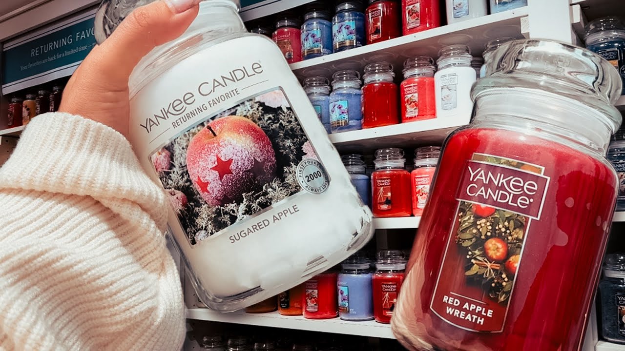 YANKEE CANDLE SHOPPING SPREE | Fall / Christmas Candles VLOG