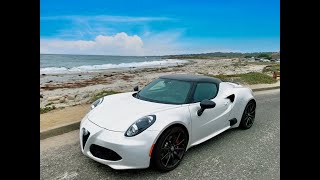 RARE 2017 Alfa Romeo 4C Carbon Fiber Roof Coupe!