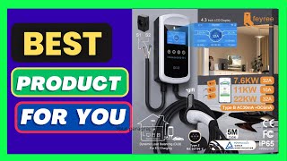 feyree Type2 EV Charger 4.3inch