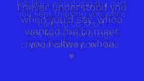 overboard - justin bieber ft jessica jarrell, lyrics on screen