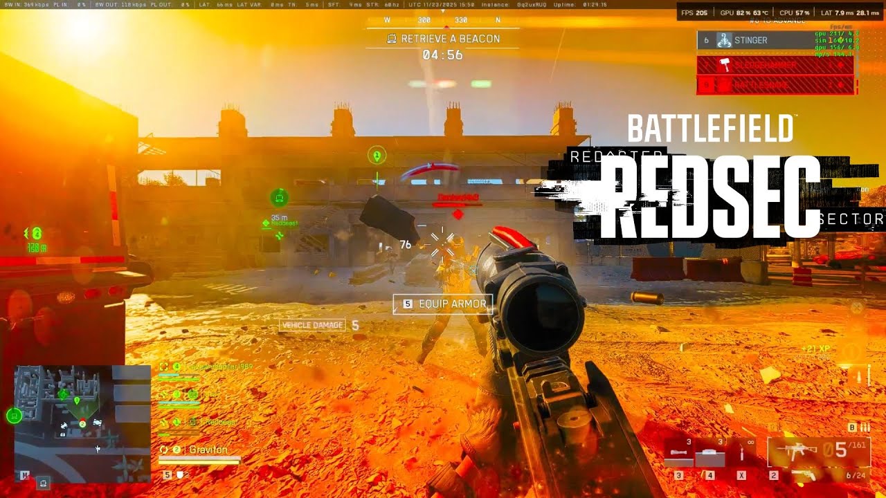 Gauntlet | Battlefield 6 REDSEC Gameplay 41 (No Commentary) - YouTube