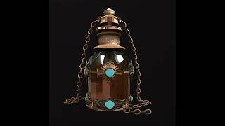 3D Potion Bottle Turntable Render ver.2