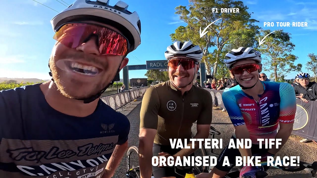 RADL GRVL 2024 With Valtteri Bottas and Tiffany Cromwell!