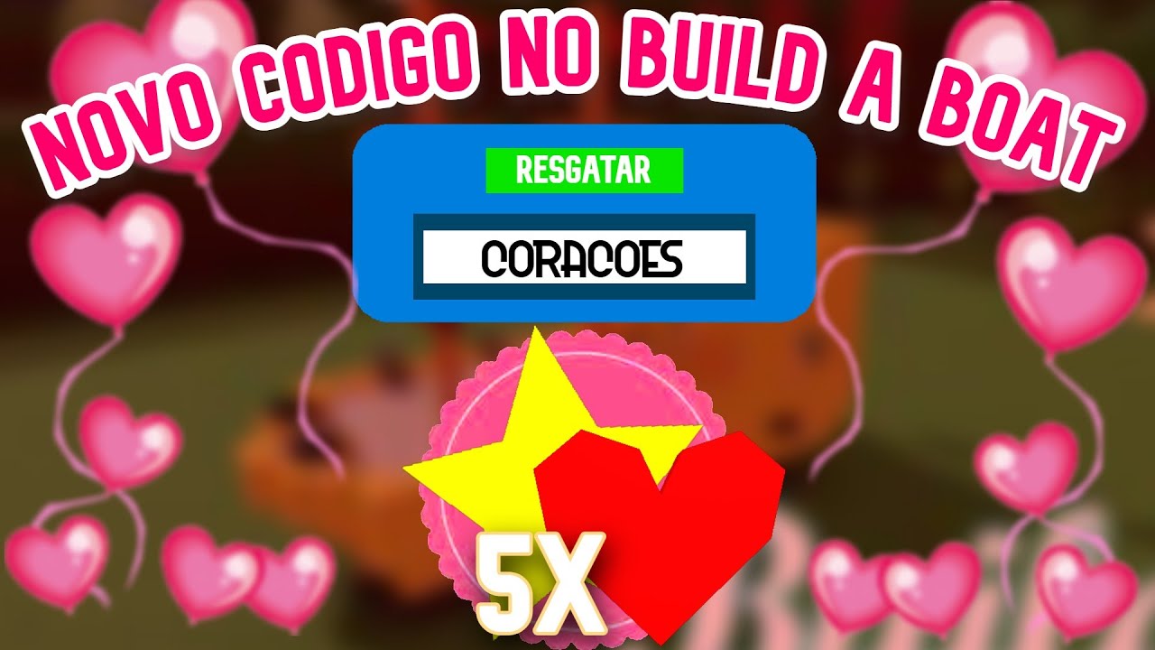 NOVO CÓDIGO COM VÁRIOS ITENS!! [CONSTRUA UM BARCO POR TESOURO] - ROBLOX  #SHORTS 