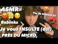 Je vous insulte en asmr pour feter ma monetisation prs du micro en plus de abye la montisation