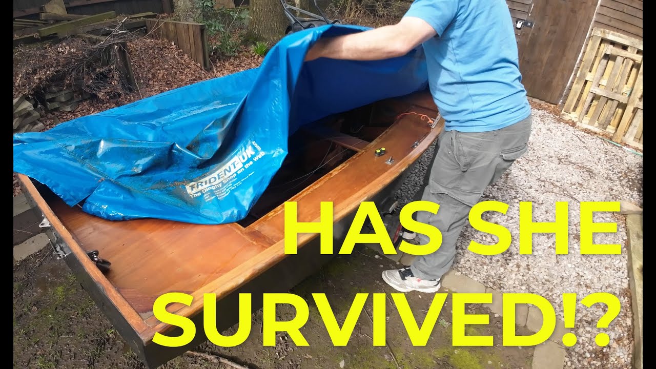 Checking Over My Mirror Dinghy and Making Emergency Silicon Bungs