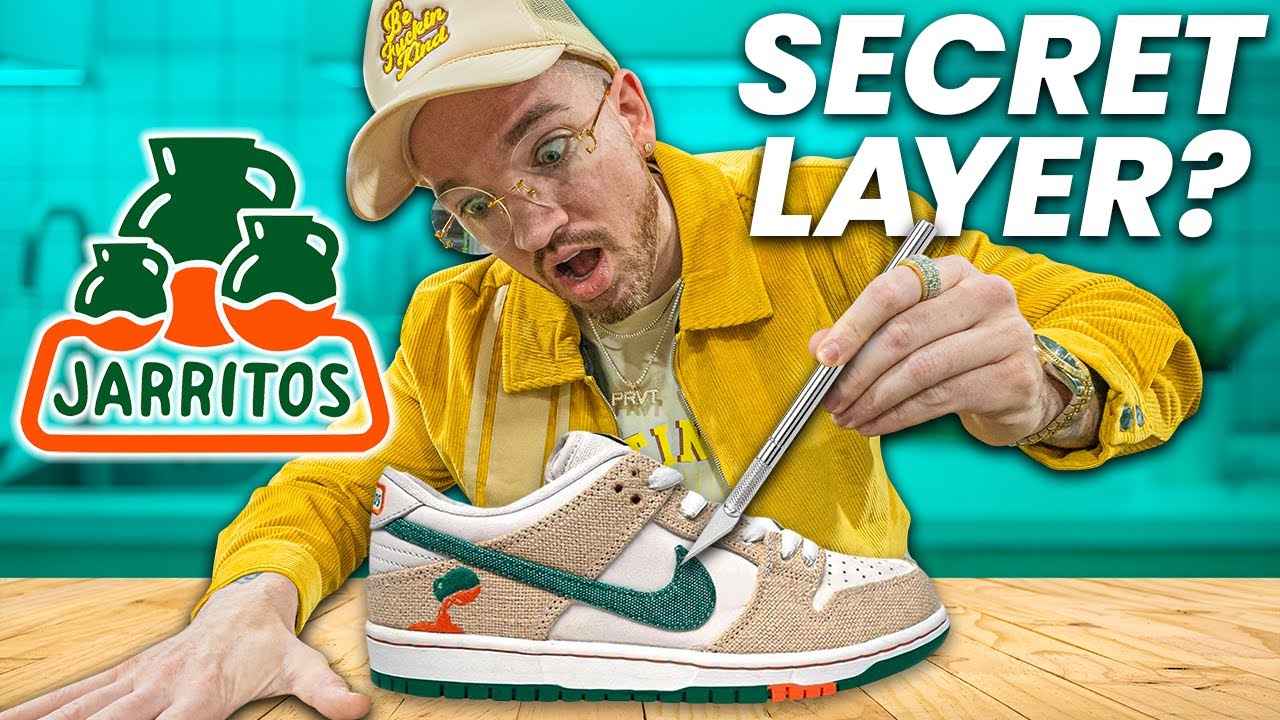 WE CUT OPEN THE UNRELEASED JARRITOS X NIKE SB DUNK!