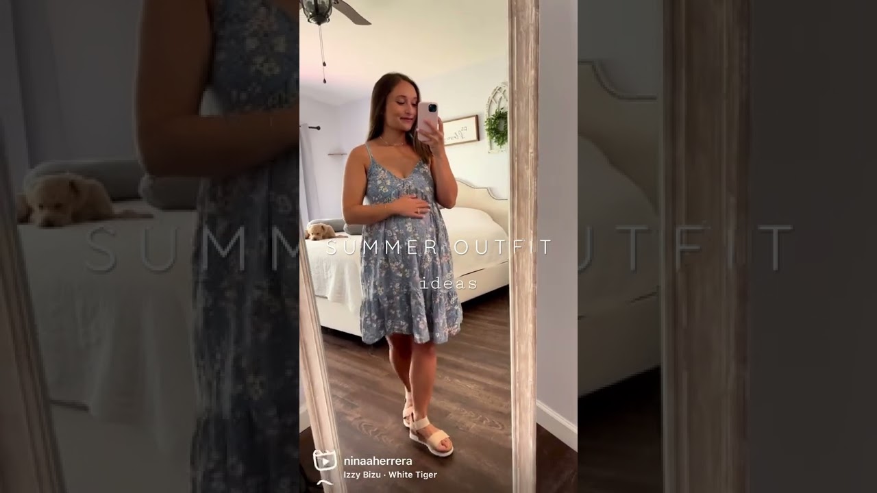 Bump friendly summer fits.  Use NINAAHERRERA25 for 25% off pink blush maternity 