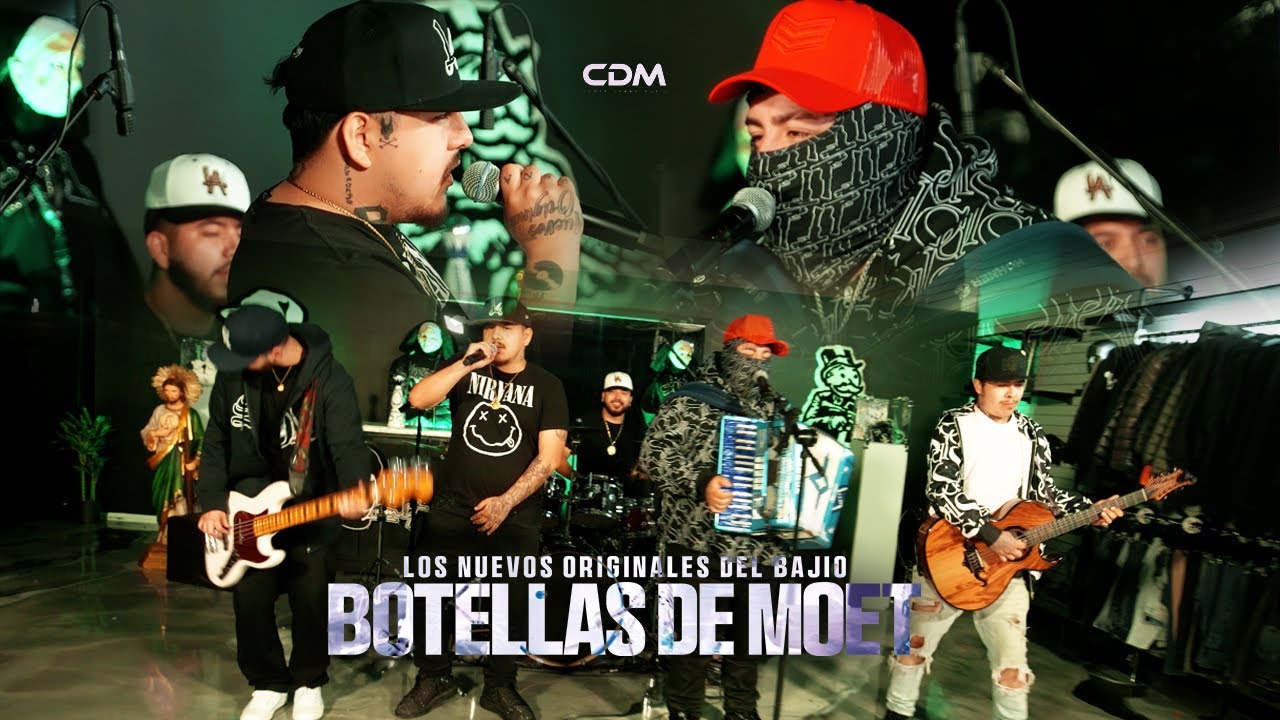 Los Nuevos Originales Del Bajio - Botellas De Moet [En Vivo]