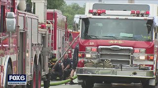 Thieves steal equipment off Wisconsin fire truck | FOX6 News Milwaukee