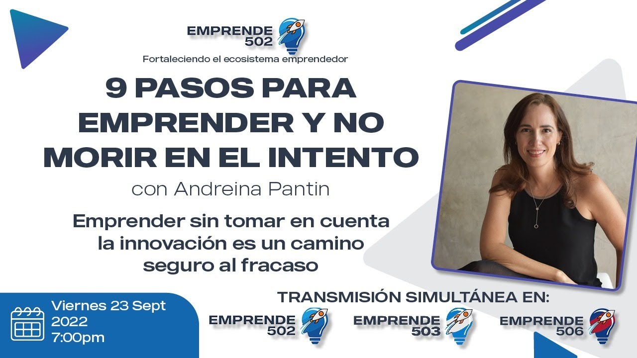 9 pasos para emprender y no morir en el intento - YouTube