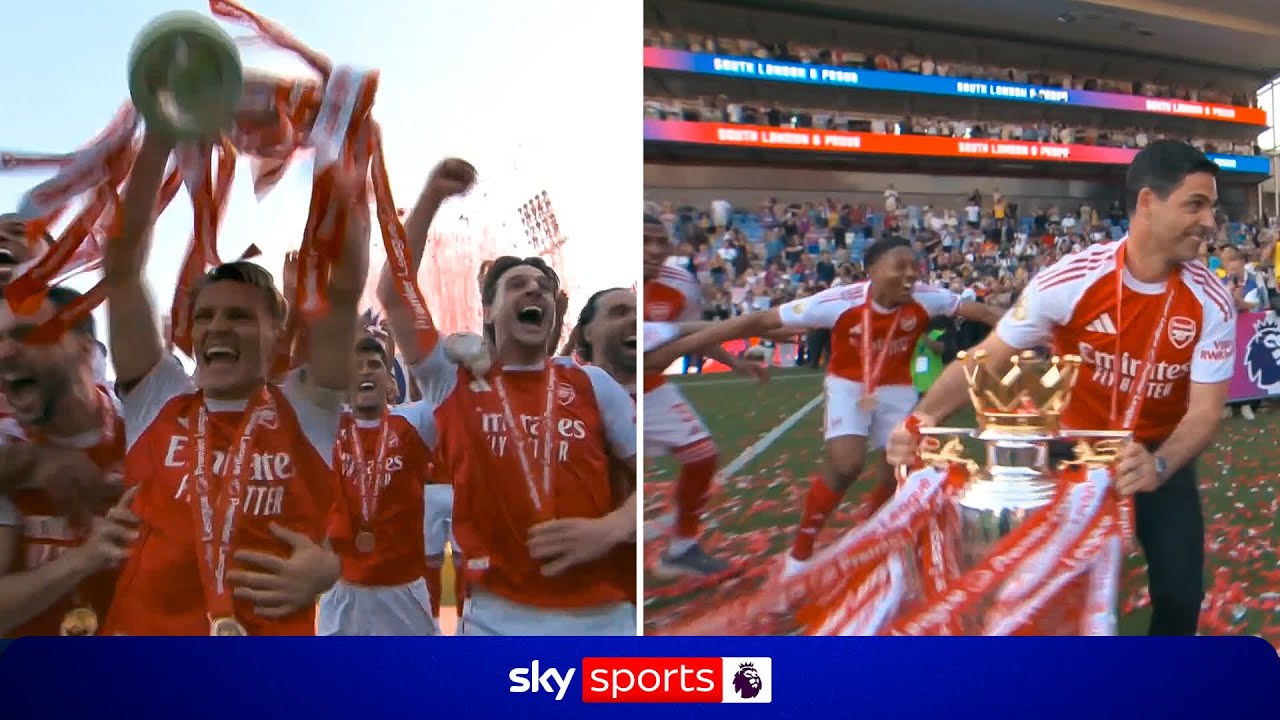 Arsenal End Title Drought with Premier League Triumph at Selhurst Park