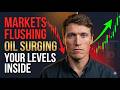The Market Is Flushing — Oil Is Surging — Here's Every Level You Need Right Now