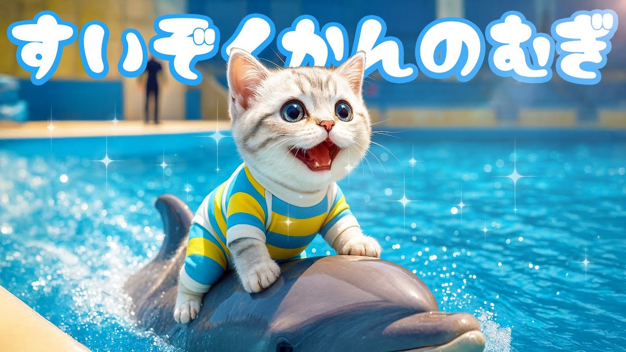 むぎネコ 社畜ねこのむぎ】パシャリ!!ファッションモデルになったむぎの一日に