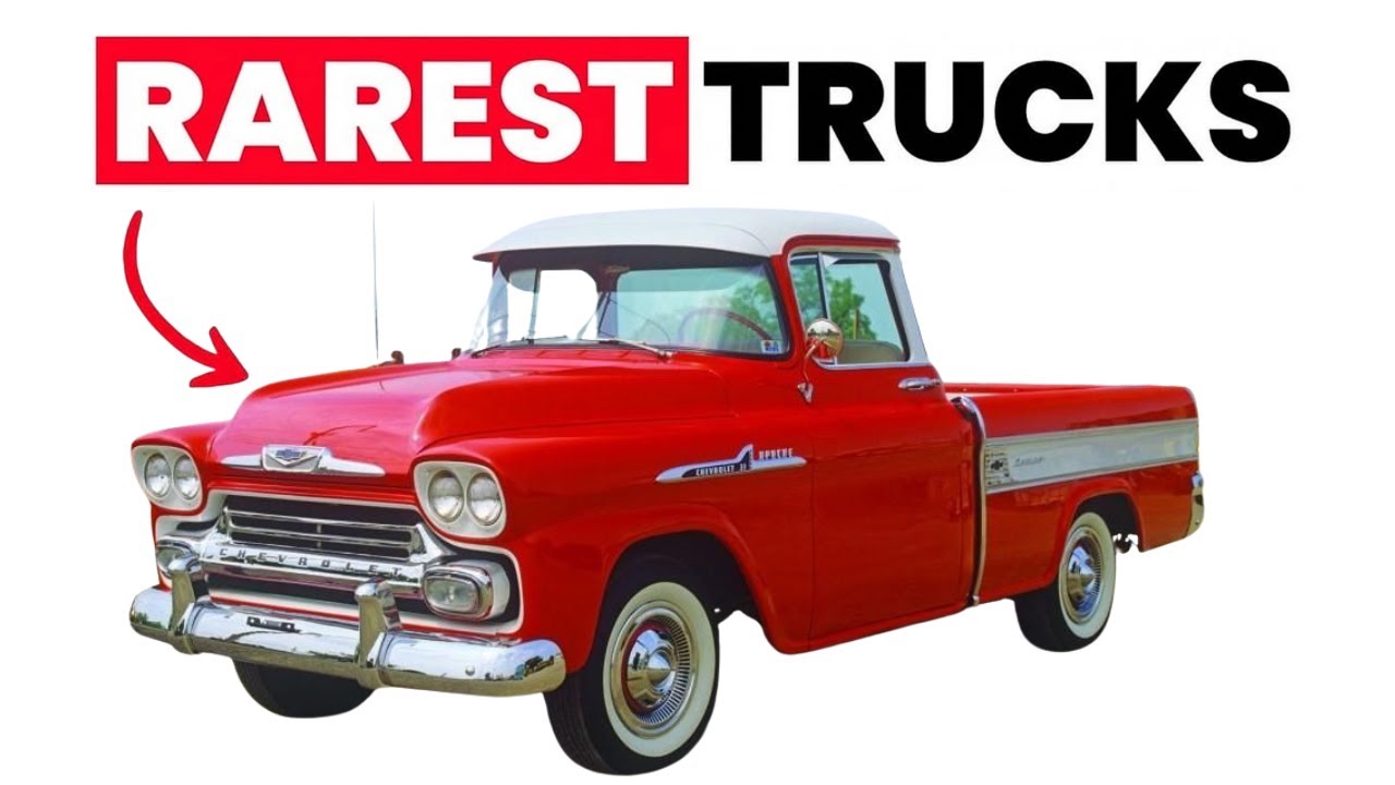 25 Rarest Pickup Trucks Ever Made — You Forgot About!
