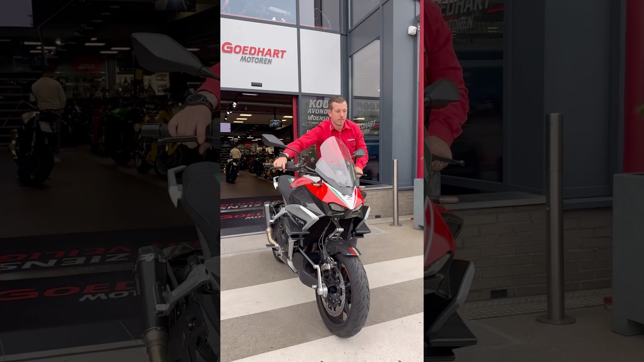 De Bimota Tera H2 is een allroad, aangedreven door het supercharged-blok van Kawasaki.