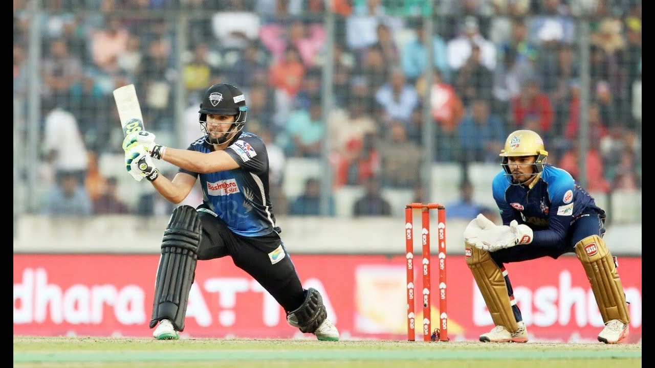 Rilee Rossouw's 83 Run's Against Dhaka Dynamites || 9th Match || Edition 6 || BPL 2019