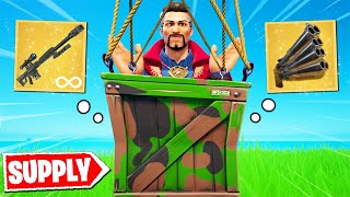 Fortnite Except I Only Use *NEW* SUPPLY CRATES