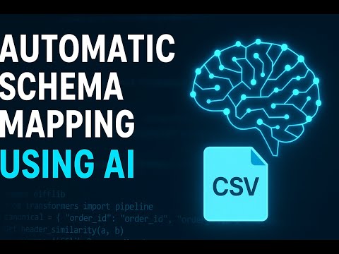 AI-Powered Automatic CSV Header Mapping | DeepSeek + Python Project