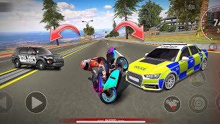 Descripció Piloto de motocicleta todoterreno cuesta arriba - Juego para Android screenshot 3