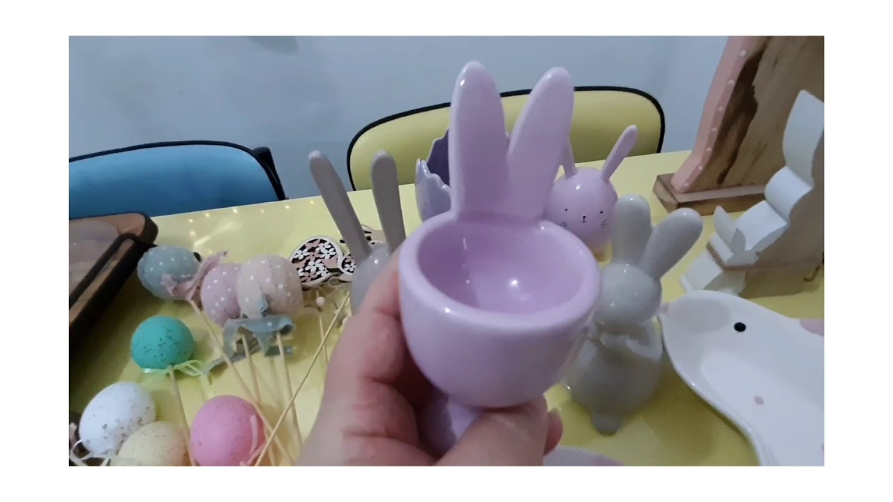 TOUR PELO  MEU ACERVO DE PÁSCOA/ PRIMEIRO VÍDEO DO CANAL