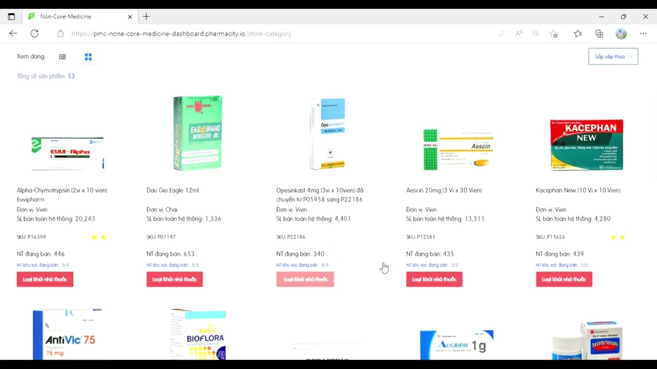 Pharmacity Noncore Tool Instruction