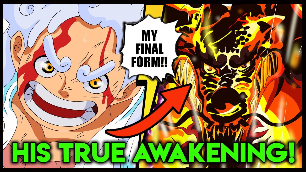MONKEY GOD LUFFY IS BORN!! KAIDO'S FINAL AWAKENING! One Piece Chapter 1048 - youtube