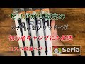 セリアから発売のスチール製ソリッドペグ⁉︎丈夫でコスパ最強！キャンプに最適！　100均