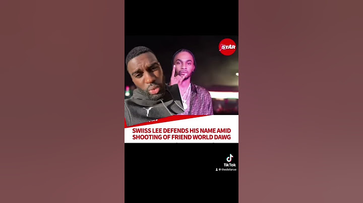Swiss Lee defends his name amid shooting of world Dawg!!