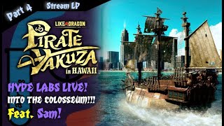 INTO THE COLOSSEUM!!! Sam Plays Like A Dragon: Pirate Yakuza! - Steam LP Part 4