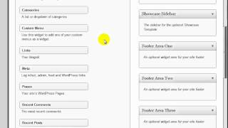 16- How to Use WordPress Widgets in The Sidebar - WordPress Tutorial v3.4
