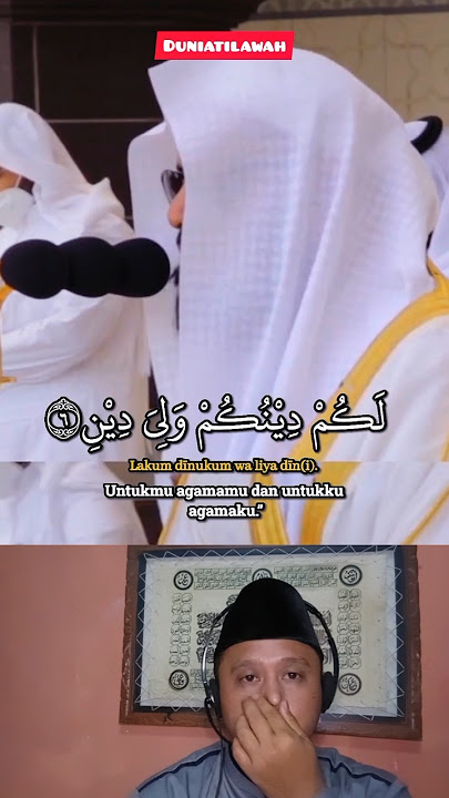 UNTUKMU AGAMAMU UNTUKKU AGAMAKU | QS AL-KAFIRUN | SYEKH ABDURAHMAN AS-SUDAIS #videoshort #quran