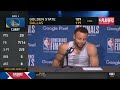 Stephen Curry Postgame Interview | Golden State Warriors lose to Dallas Mavericks 119-109