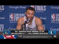 Stephen Curry Postgame Interview | Golden State Warriors lose to Dallas Mavericks 119-109