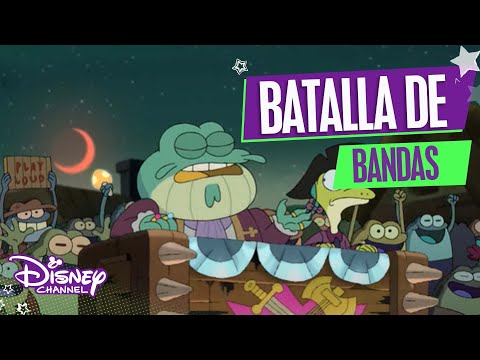 Anfibilandia - La Batalla de Bandas: Soy feliz | Disney Channel Oficial