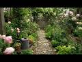 A Peaceful Vintage Rustic Garden for a Small Front Yard