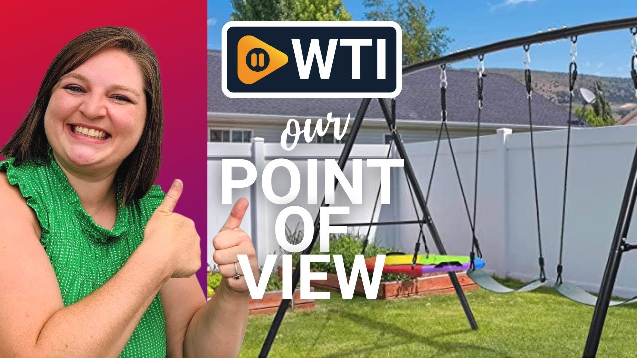 Hapfan Swing Sets for Backyard Our Point Of View YouTube