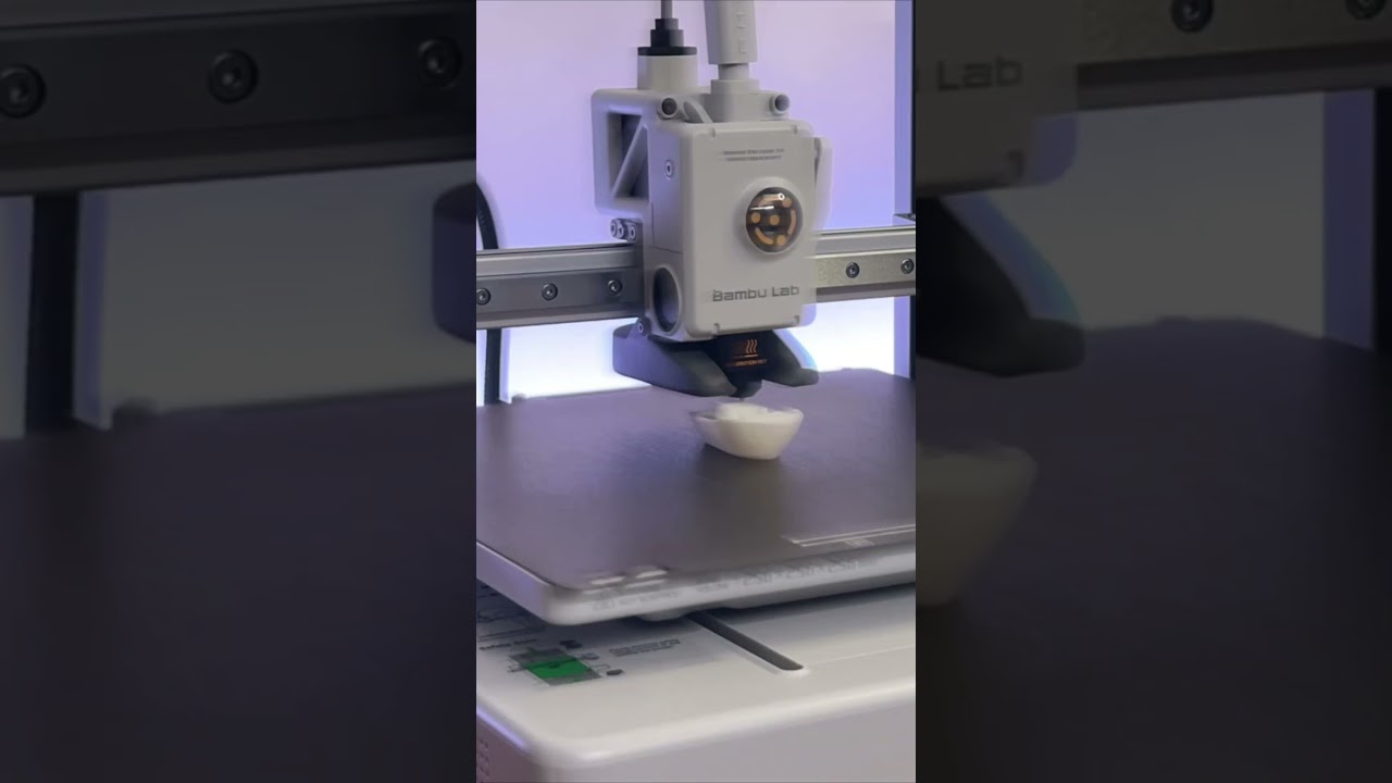 Loading Filament for the First Time in the Bambulab A1 Combo  and first print 🔥